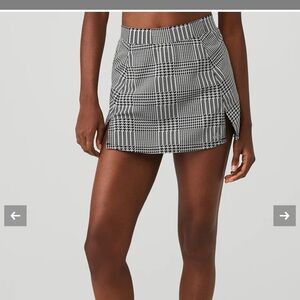 Alo jacquard skort